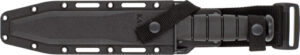 KA-BAR FIGHTER KNIFE 8" - STRAIGHT EDGE W/PLASTIC SHEATH