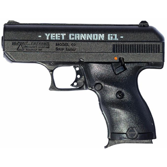 9mm 3.5″ Black As-Po lymer YEET CANNON G1