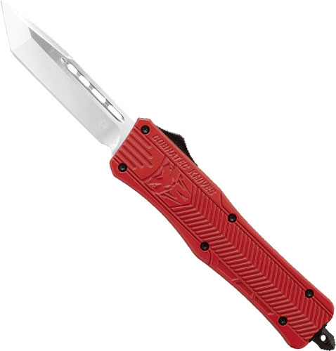 COBRATEC MEDIUM CTK1 OTF – RED 3″ TANTO | USA Gun Store