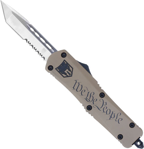 COBRATEC MEDIUM FS3 OTF WE THE – PEOPLE 3″ TANTO SERRATED | USA Gun Store,