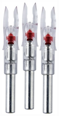 Nockturnal Lighted Nocks Red Gold Tip 3 Pk. | USA Gun Store