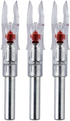 NOCKTURNAL LIGHTED NOCK - S-SERIES RED 3/PACK | USA Gun Store