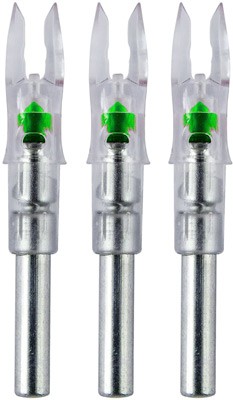 Nockturnal Lighted Nocks Green X 3 Pk. | USA Gun Store