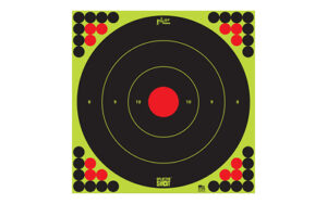 PRO-SHOT TARGET 17" GRN BULLSEYE 5PK