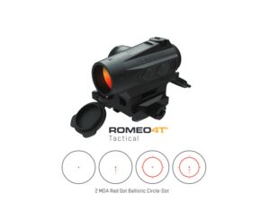 SIG SAUER ROMEO4T 1X20 CRCLEDOT SOLR BLK