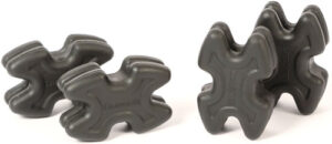LIMBSAVER LIMB DAMPENERS - TWISTLOX SPLIT LIMB BLACK 4PK