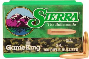 SIERRA BULLETS .270 CAL .277 - 140GR HP-BT GAMEKING 100CT