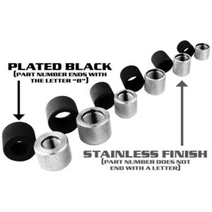 YHM THREAD PROTECTOR 762 5/8-24 .920 OD BLACK
