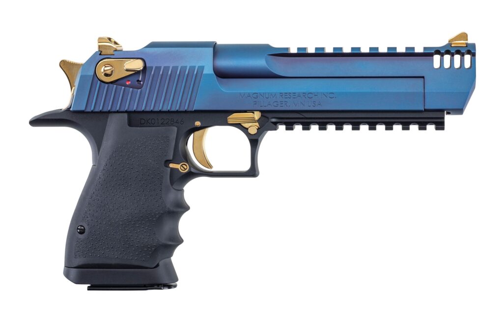 Magnum Research Desert Eagle L6 Blue Carbo PVD .44 Mag 6″ Barrel 8-Rounds