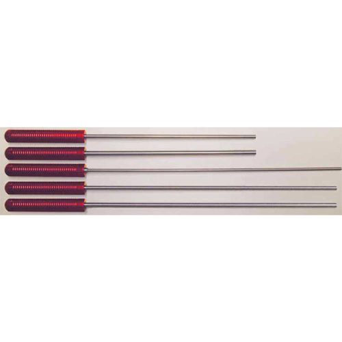 MICRO-POLISHED STAINLESS STEEL CLEANING ROD – 26″ SHORT RIFLE, .22-.26 CALIBER