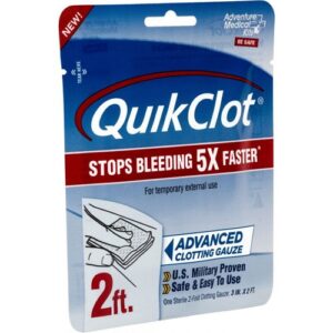 QUIKCLOT GAUZE - 3" X 2'