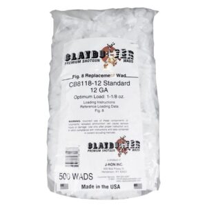 Claybuster Shotshell Wads - 12 ga 1-1/8 oz Replaces WAA12 500/pk