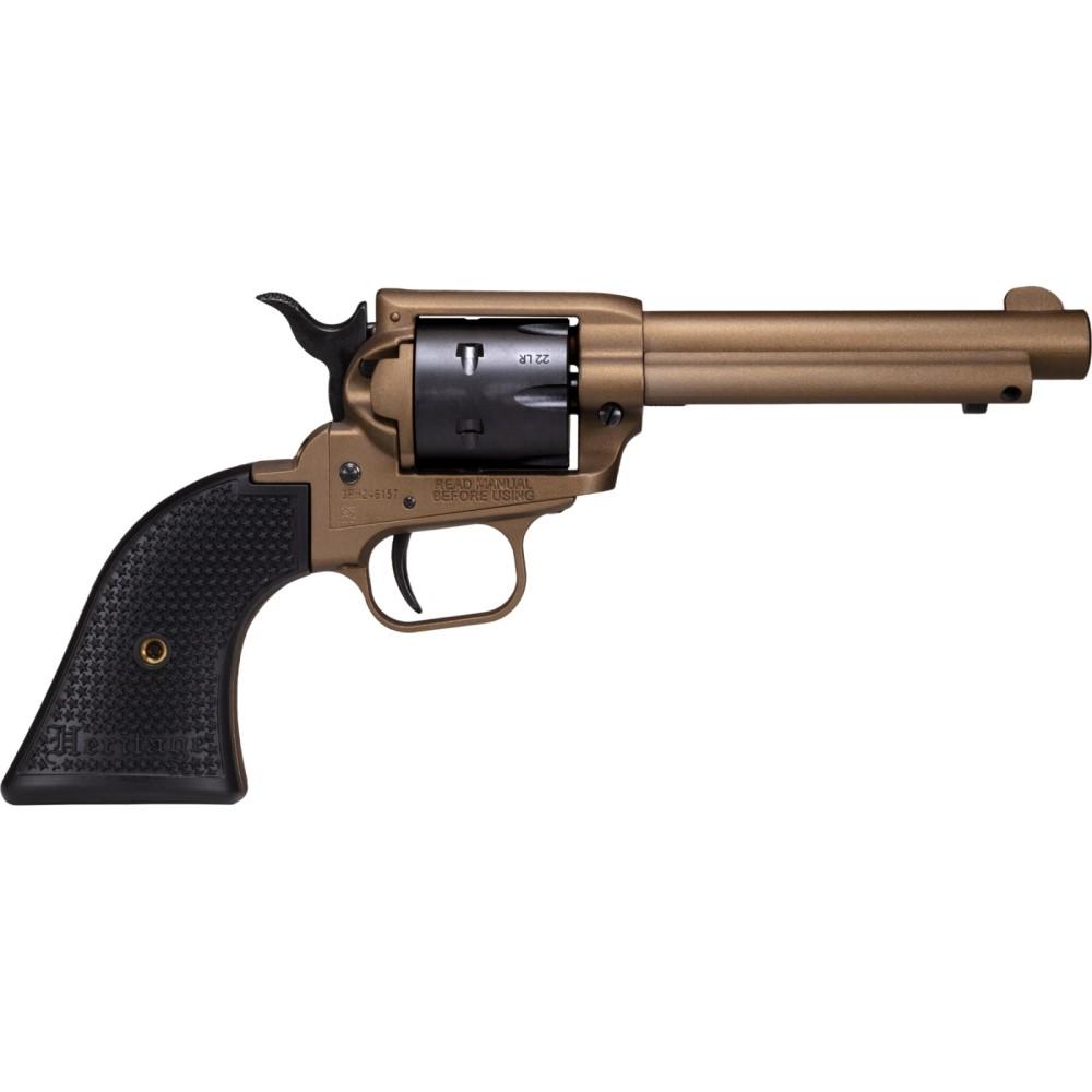 Heritage Rough Rider Handgun .22 LR 6/rd Capacity 4.75″ Barrel Polymer Black Burnt Bronze Cerakote | USA Gun Store