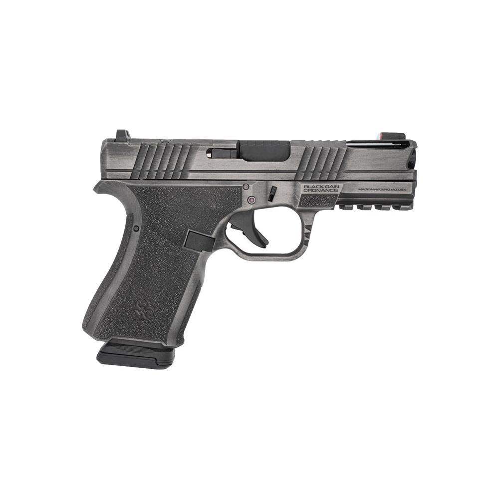 Black Rain Ordnance FLP9MMGMGB Compact Frame 9mm 15+1 4″ Stainless Steel Slide | USA Gun Store
