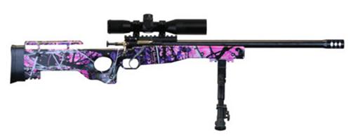 Crickett 22 LR Precision Rifle Muddy Girl Complete Package Blued Scope | USA Gun Store