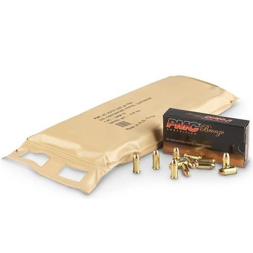 PMC 40DBP Bronze Battle Pack 40S&W 165gr Full Metal Jacket 300 Per Box/3 Case