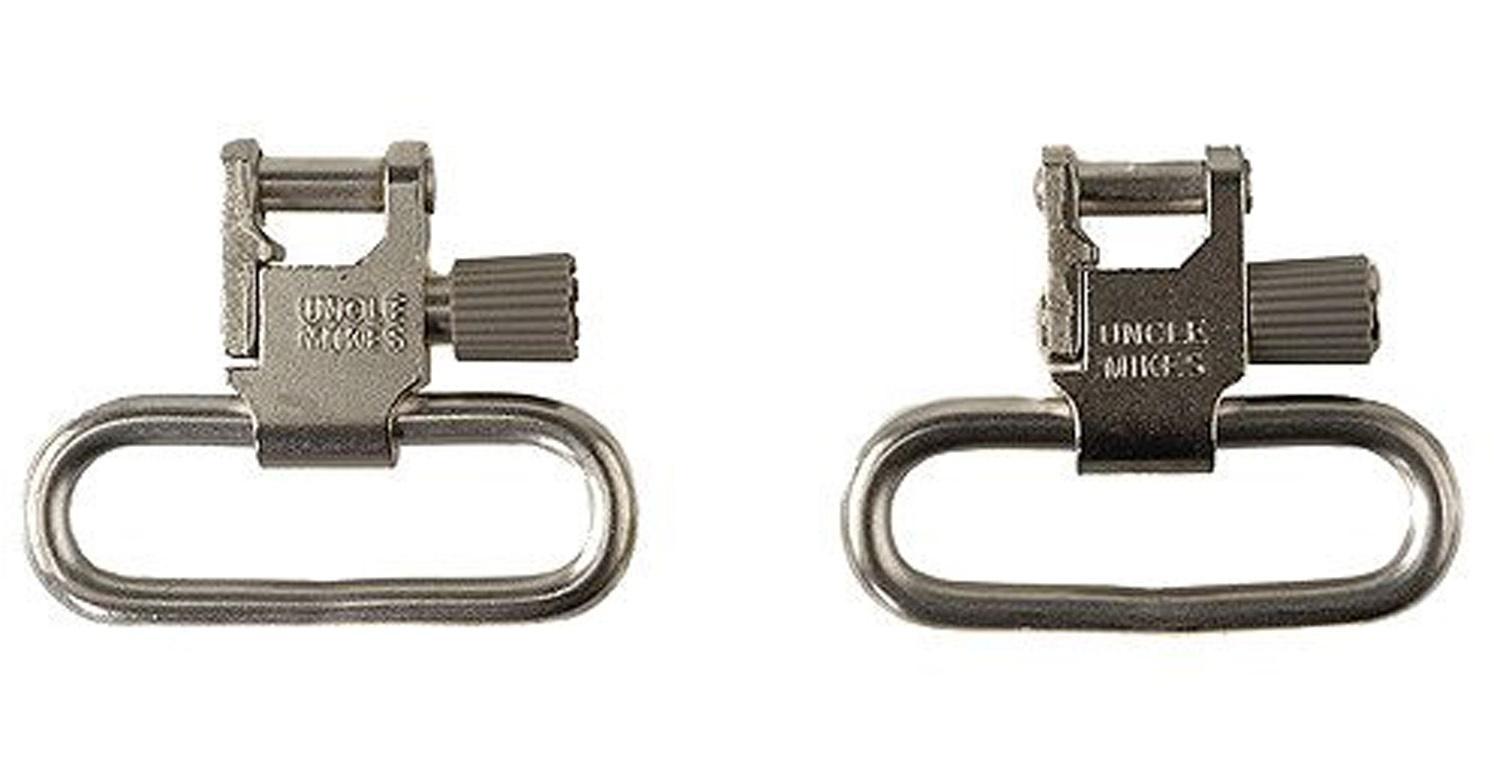 UNCLE MIKES NICKLE 1.25" SWIVELS ONLY