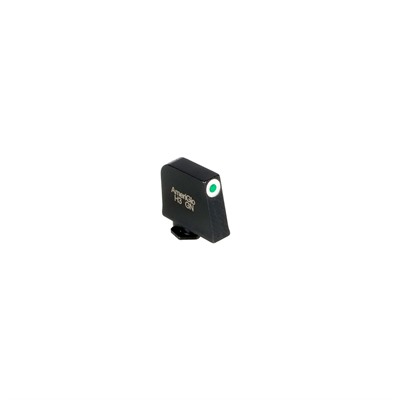 OPTIC COMP SIGHT SET FOR GLOCK G1-5 GRN TRIT W/WHT OUTLINE