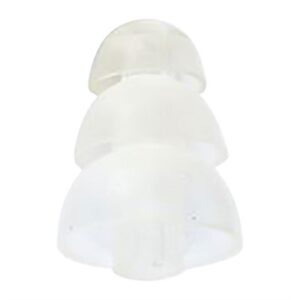 REPLACEMENT LARGE CLEAR EARTIPS 10/PACK