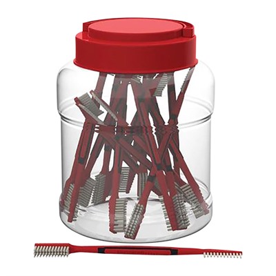 DUAL END NYLON CLEANING BRUSHES 25PK