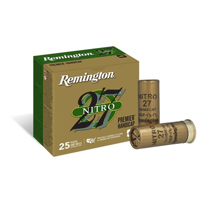 NITRO 27 PREMIER HANDICAP 12GA 2-3/4'' 1-1/8OZ #7.5 SHT 25/BX