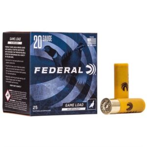 GAME LOAD UPLAND HB 20 GAUGE 2-3/4'' 1OZ #5 SHOT 25/BOX
