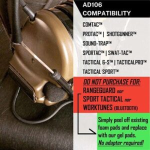 SIGHTLINES ADAPTER PLATES FOR INVISIO, SORDIN & TCI BLACK