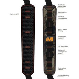SUMMIT RIDGE FLEXIBLE COMFORT SLING W/QD VEIL CANYON GREY