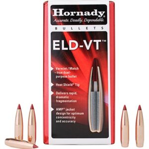ELD-VT .25 CALIBER (0.257) 95GR POLYMER TIPPED-BT 100/BOX