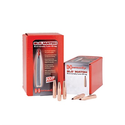 Hornady 30731 ELD Match 30 Cal .308 208 Gr Extremely Low Drag Match 100 Per Box/ 15 Case | USA Gun Store