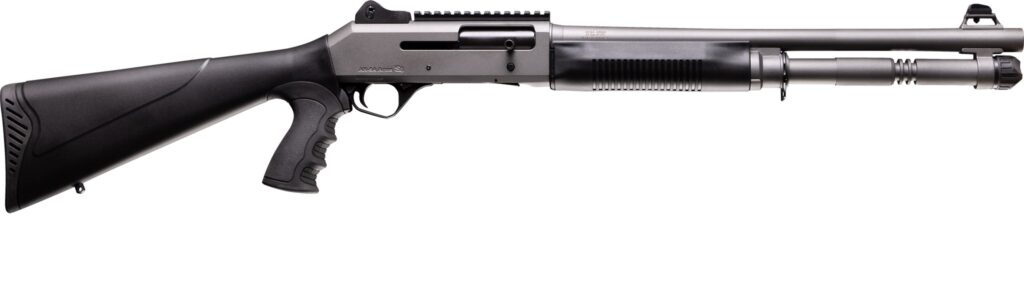Four Peaks Imports 12059 AKSA Arms S4 12 Gauge 3″ 5+1 18.50″ Chrome Plated 7075-T6 Aluminum Receiver | USA Gun Store