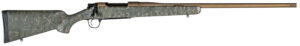 Christensen Arms 8010201000 Mesa Long Range 28 Nosler 3+1 26" Threaded Barrel, Burnt Bronze Cerakote, Green with Black/Tan Webbing Stock