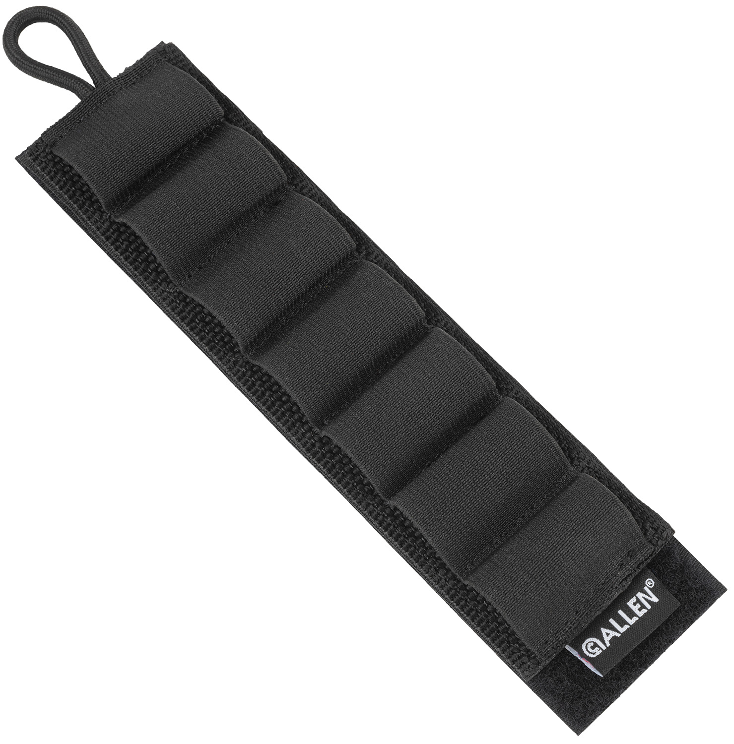 Allen 18421 Ammo Card Black Endura 12 Gauge 7rd Velcro Mount