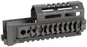 Midwest Industries MIAKALPHAQR6  AK Alpha Black 6061 Aluminum AK-47/AK-74 6.00" Long