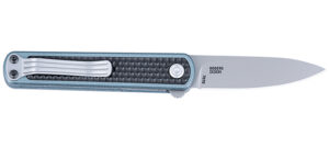 CRKT 7070 Pup  EDC 2.09" Folding Plain Bead Blasted AUS-10A SS Blade, GRN Handle