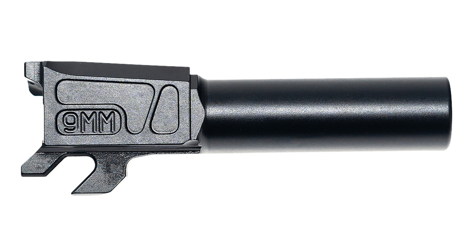 Faxon Firearms M&PA910NSNOQ-N Duty Series 9mm Luger Black Nitride Steel, Fits M&P Shield 3.1"