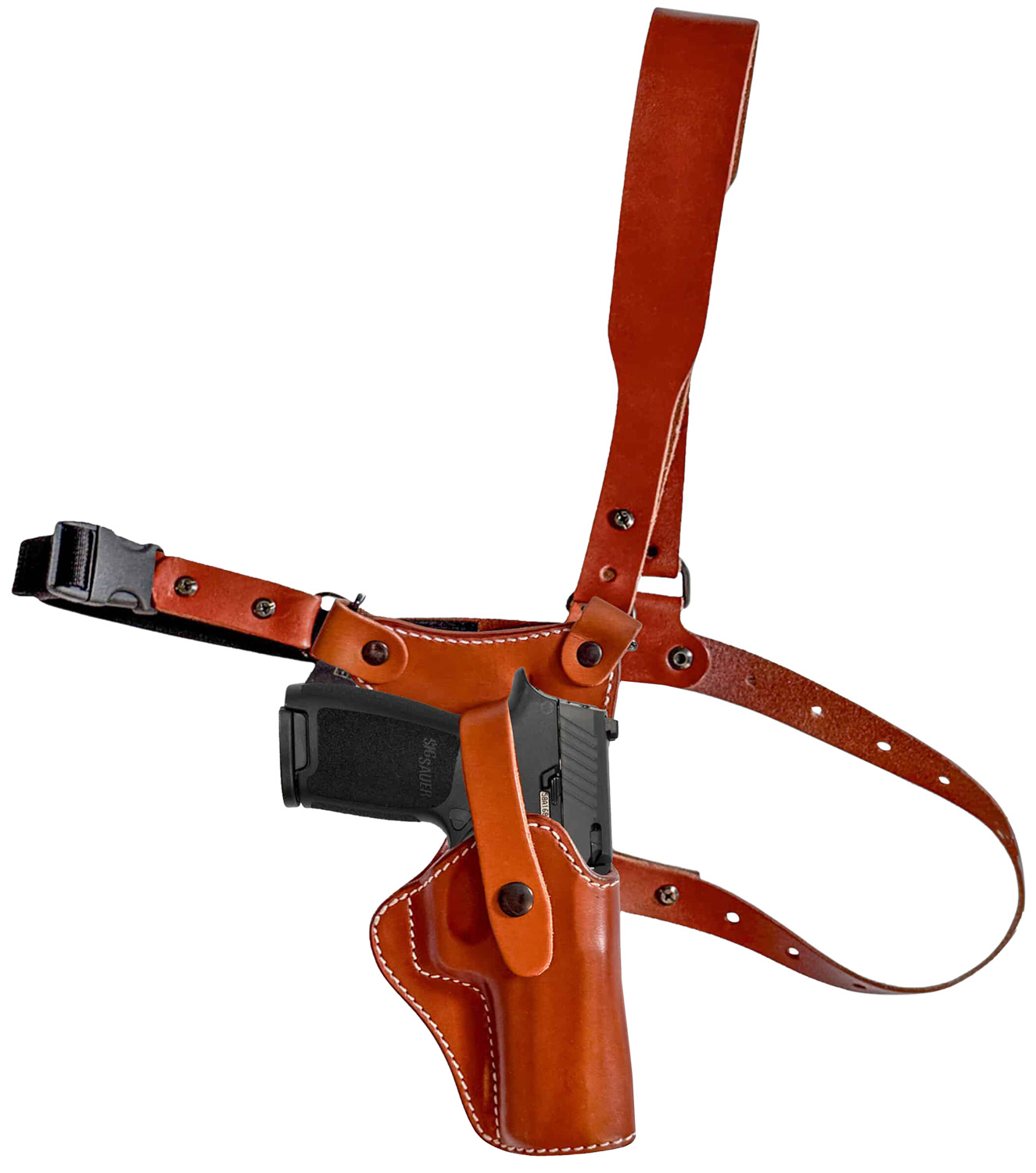 1791 Gunleather PFC2.4CBRR  Optic Ready Brown Fits Sig P320 Right Hand