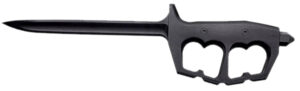 Cold Steel CS92FNTST FGX Chaos 8" Fixed Griv-Ex Plain Black 6" Blade, Black Griv-Ex Handle