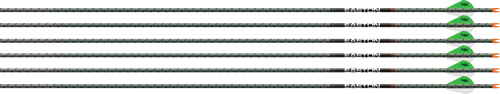 EASTON ARROW 5MM FMJ MAX 340 - 2" BLAZER HIT INSERT 6PK