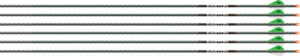 EASTON ARROW 5MM FMJ MAX 400 - 2" BLAZER HALF-OUT 6PK
