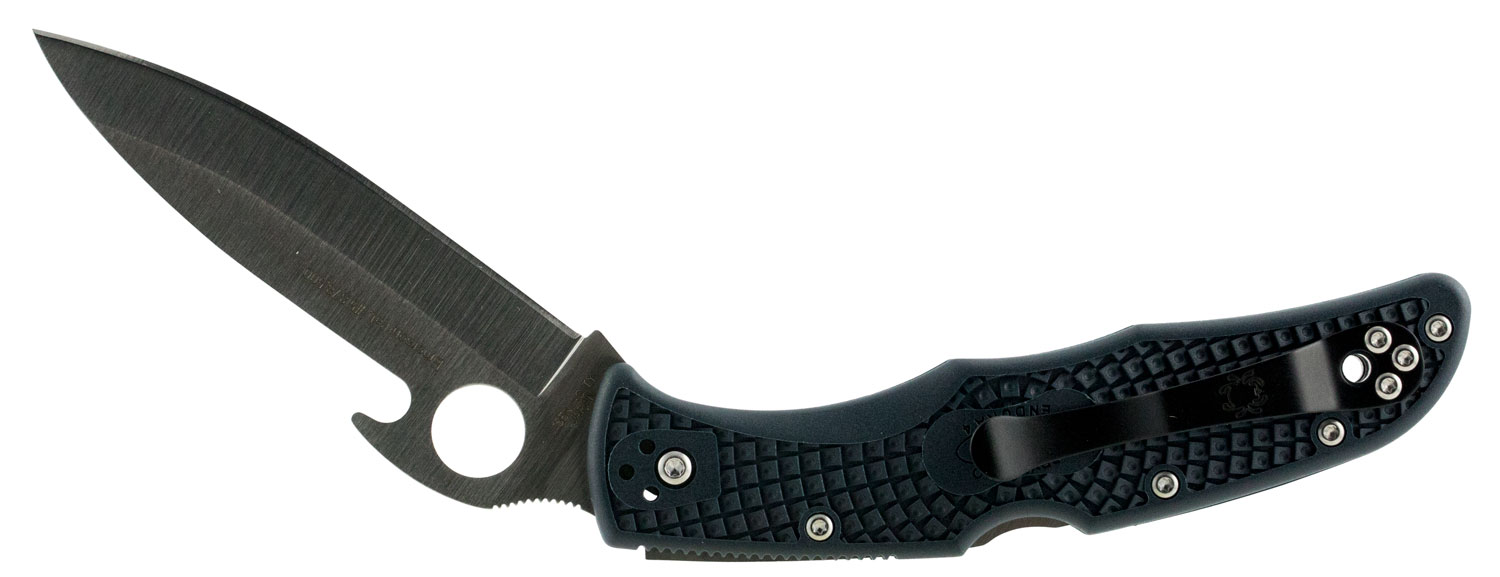 Spyderco C10PGYW Endura 4 Lightweight 3.81" Folding Drop Point Plain VG-10 SS Blade/Gray FRN Handle Includes Pocket Clip