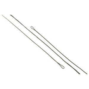 J and D Teardrop Bowstring Black B50 40 in. 16 Strand