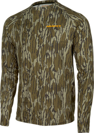 MUDDY BASE LAYER CREW TOP - MO BOTTOMLAND LARGE