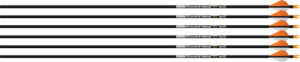 EASTON AXIS 5MM SPT 500 W/HO - 6-PACK W/ 2" BLAZER VANES