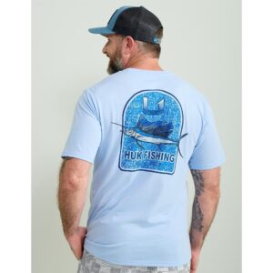 Huk KC Badge Series Short Sleeve Shirt Windsurfer S