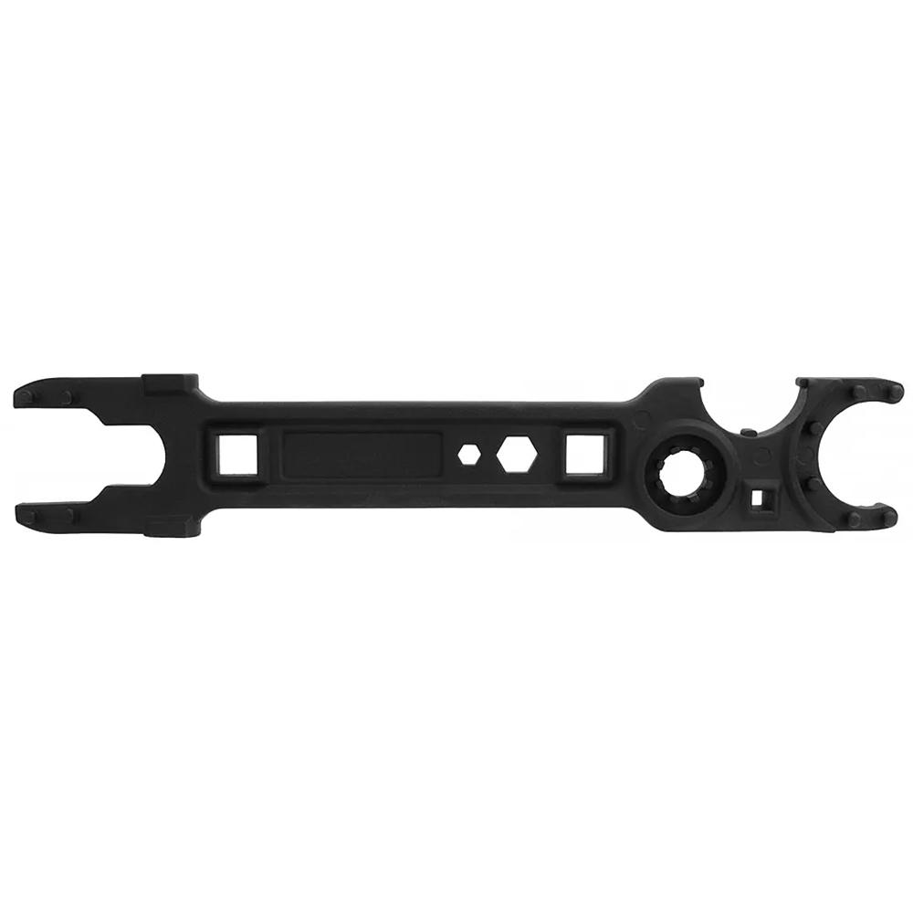 TacFire TL022 Armorer’s Combo Wrench Black Steel Rifle AR Platform Steel Handle