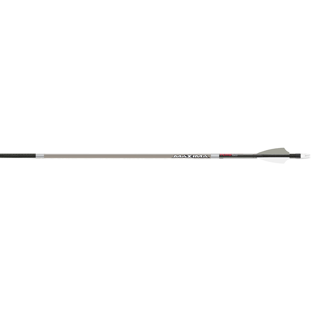 Carbon Express Maxima Red 6mm Stone Gray Arrows 400 6 pk.
