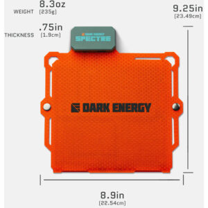 Dark Energy 8W Spectre Solar Panel Folding HiVis Orange