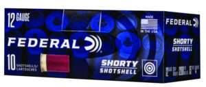 Federal SH1294B Shorty  12Gauge 1.75" 15/16oz 4BuckShot 15Pellets 10 Per Box/10 Case