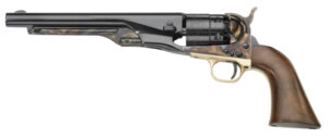 Pietta PF60CH448 1860 Army 44 Cal 6rd 8" Blued Steel Barrel & Cylinder, Color Case Hardened Frame, Walnut Grip